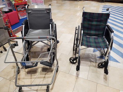 車いす貸し出し