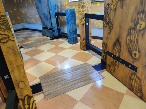 屋内展示 簡易スロープ