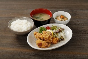 はちきん地鶏のからあげ定食