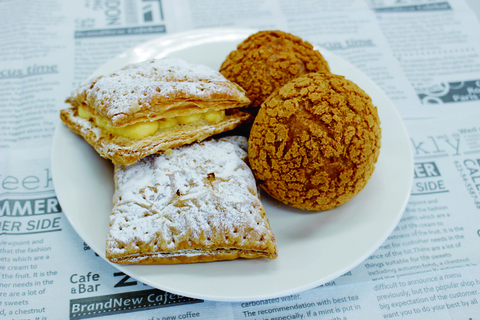 シュークリーム写真