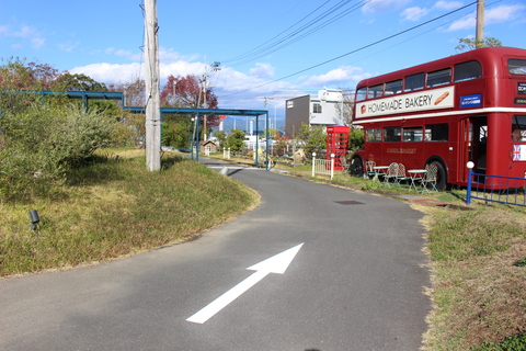 スロープまで
