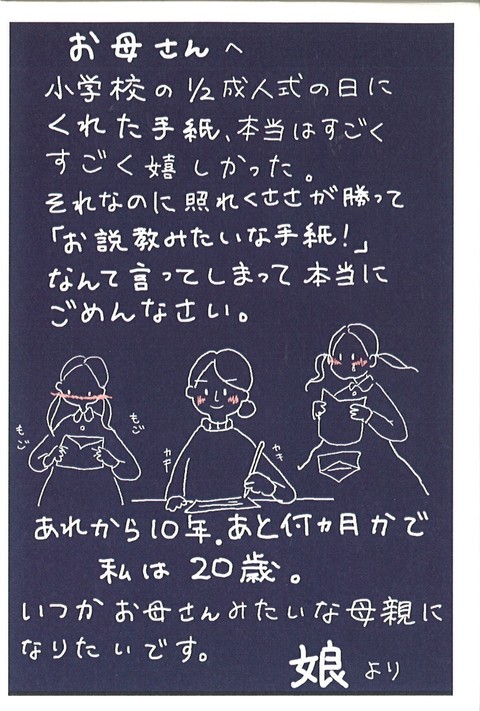 優秀賞　南国市教育長賞作品