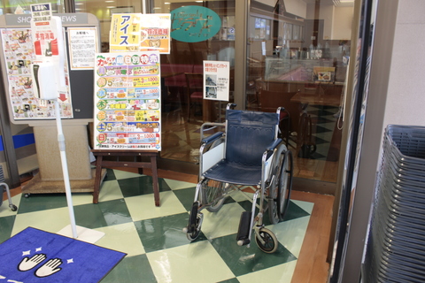 車いす貸し出し